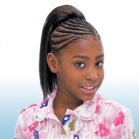 Freetress Drawstring Kid's ponytail Yaky Straight 10"